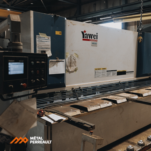 Équipement et département cnc guillotine shear